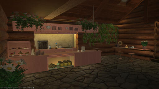Cafe counter