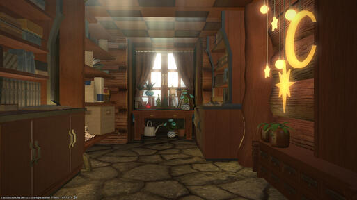 parcel room/utilities/additional chambers